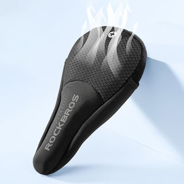 Cykelsadelöverdrag storlek S - svart