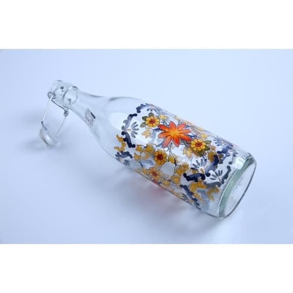 Glasflaska 1 L "Trinacria" R-66198