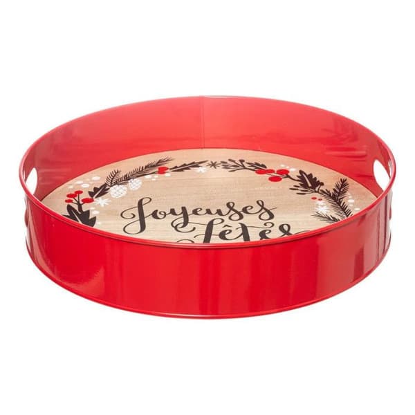 Servicefat "Ferme aux sapins" 35cm Röd