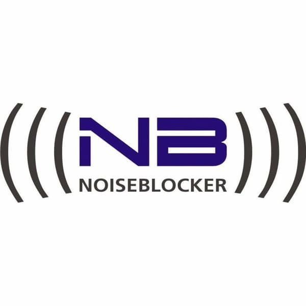 PC Fodral Fläktar NOISEBLOCKER SVART