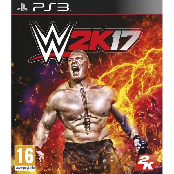 WWE 2K17 PS3-spel