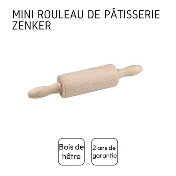 Mini kavel av trä 23 cm Zenker