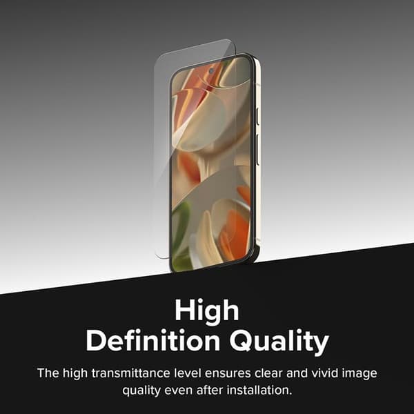 Skyddsfodral för Google Pixel 9 / Pixel 9 Pro - Härdat Glas - Transparent - Stötskydd - 2 delar