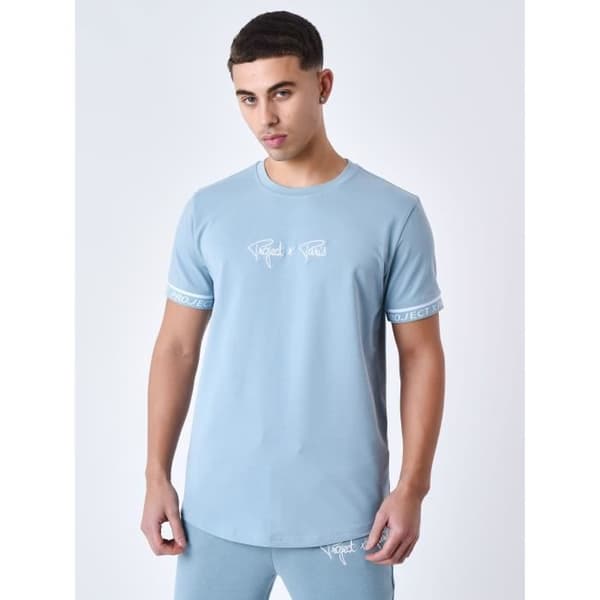 T-shirt med elastiska band