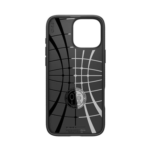 Spigen Liquid Air - Fodral för iPhone 16 Pro Max (mattsvart)