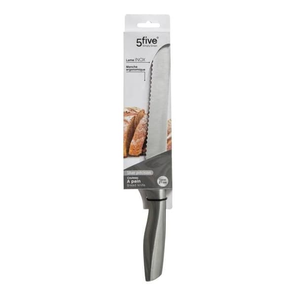 Brödkniv i rostfritt stål "Silver Précision" blad 21cm - 5 five simply smart