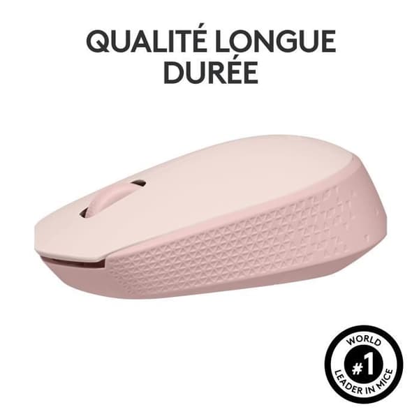 Mus - Trådlös - Logitech - M171 - Rosa - Ambidextrisk