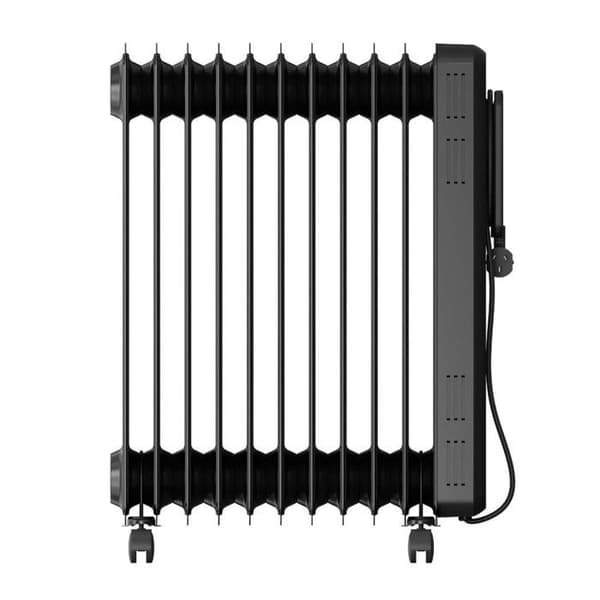 Oljeradiator - BXRA2501E - 2500 W - 3 effektlägen - 24h timer