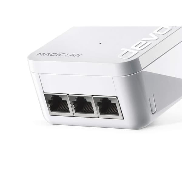 Devolo Magic 2 LAN Triple: Extra adapter för stabilt hemnätverk via strömkabel