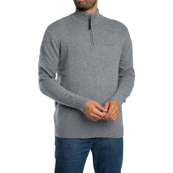 Pull Demi-Zip I Blandad Ull - Superdry