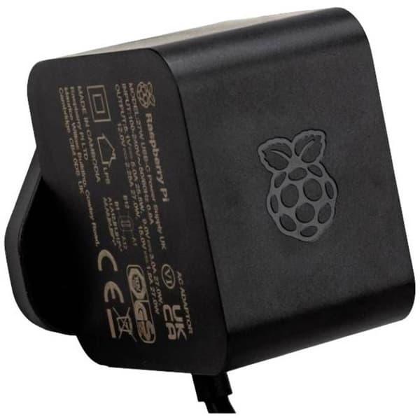 Raspberry pi foundation elektronisk strömförsörjningssats - RB-Netzteil5-B - Raspberry Pi 5 Official Netzteil USB-C 27 Watt