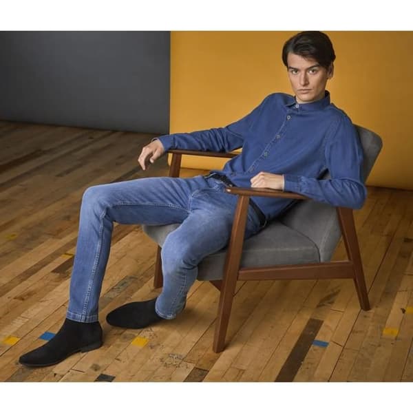 Jeans Slim So Denim Max - mörkblå tvätt