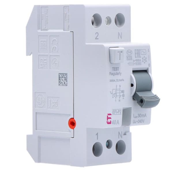 Differentialbrytare EFI-P2 AC 40/0,03