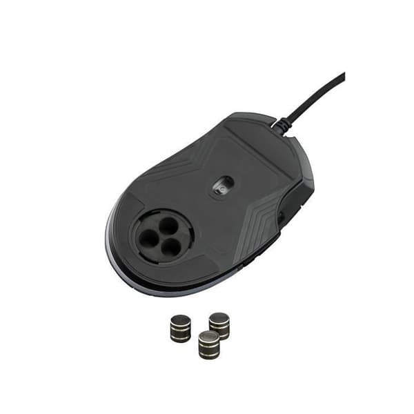G-LAB KULT-NITRO-CORE RGB-spelmus - 10000 DPI - Programmerbar - Grå