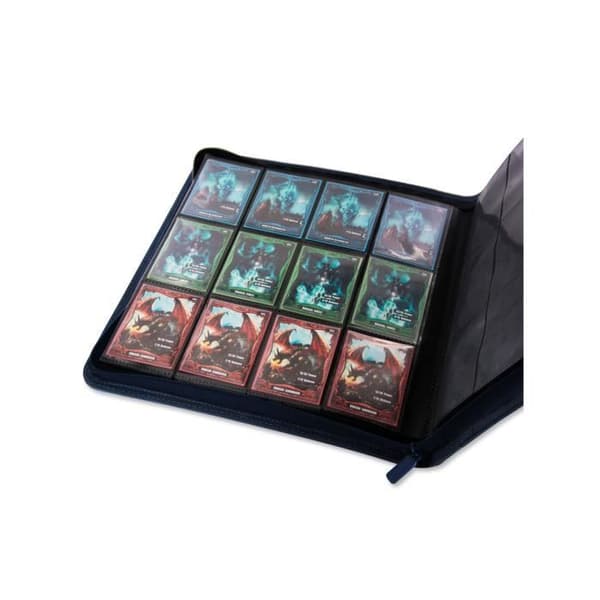 Ultimate Guard - Pocket QuadRow ZipFolio XenoSkin Marinblå