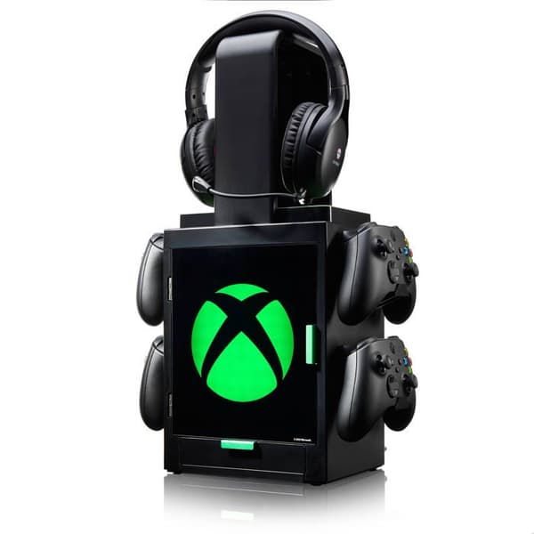Spelskåp - NUMSKULL - Xbox Light Locker - LED - Controllerstöd - Svart