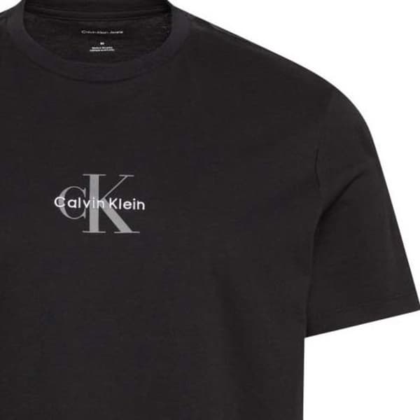 T-shirt Svart Herr Calvin Klein Jeans Micros