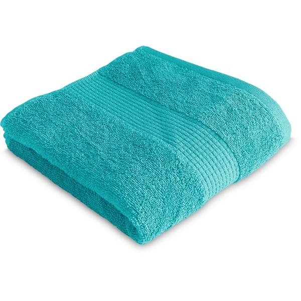 Handduk 50 x 90 cm - 100% Bomull - 450 gr/m2 - Turkosblå