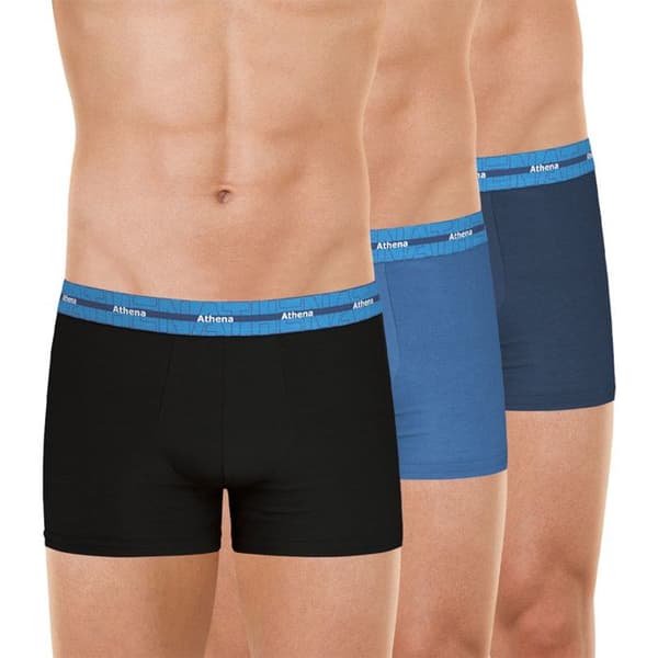 Set med 3 boxershorts herr 720 Stretch Bomull Athena