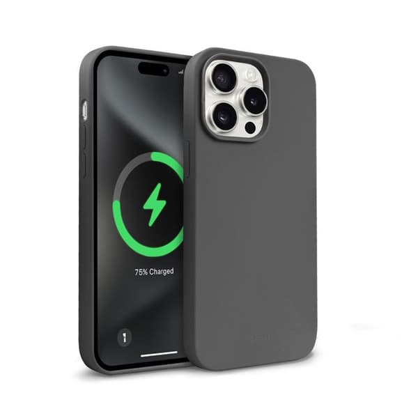 Telefonfodral - Crong - iPhone 15 Pro Max - Titan - Flexibelt - MagSafe