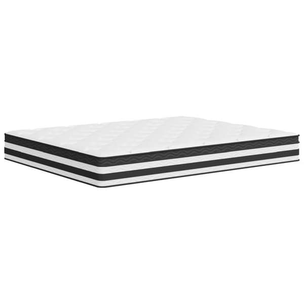 vidaXL Pocket Resårmadrass Medium 160x200 cm 372922
