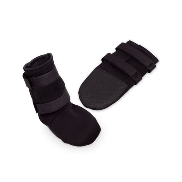 Hundskydd - NOBBY PET - SoftShoes - Svart - 13 cm - Pack om 2