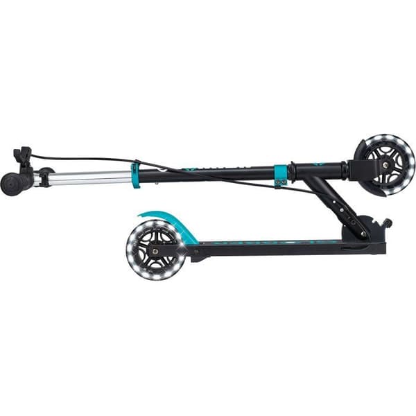 Tvåhjulig sparkcykel - GLOBBER - FLOW ELEMENT JUNIOR LIGHT - Svart / Turkos