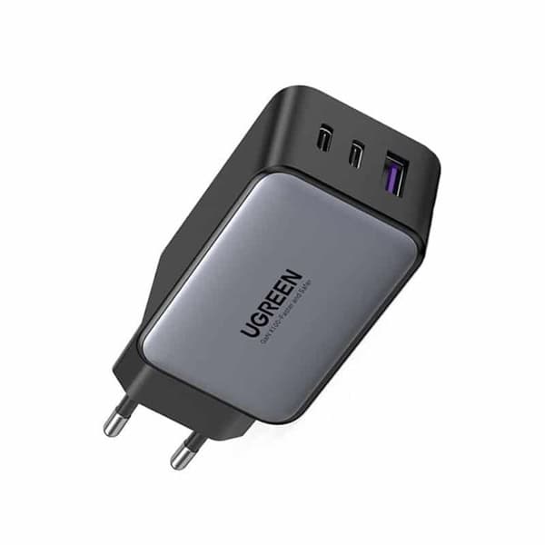 Laddare - UGREEN - Nexode - 65W - 2xUSB-C - 1xUSB-A - Hög hastighet
