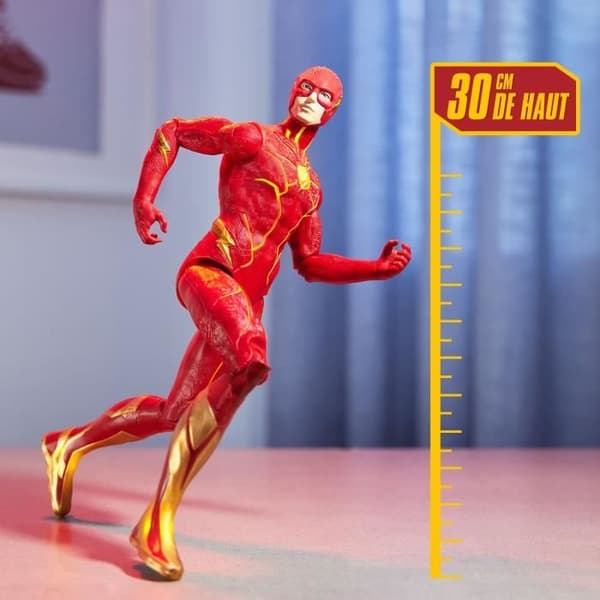 The Flash Deluxe Interactive Figure - Ljud och ljuseffekter - 30cm - SPIN MASTER - För barn från 4 år