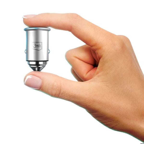 Accessoarer - Bil laddare 3mk Hyper 45 W PD QC PPS USB 1A1C Silver