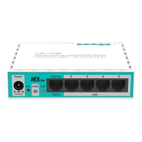 MikroTik RouterBOARD hEX lite RB750r2 4-Port Switch Router