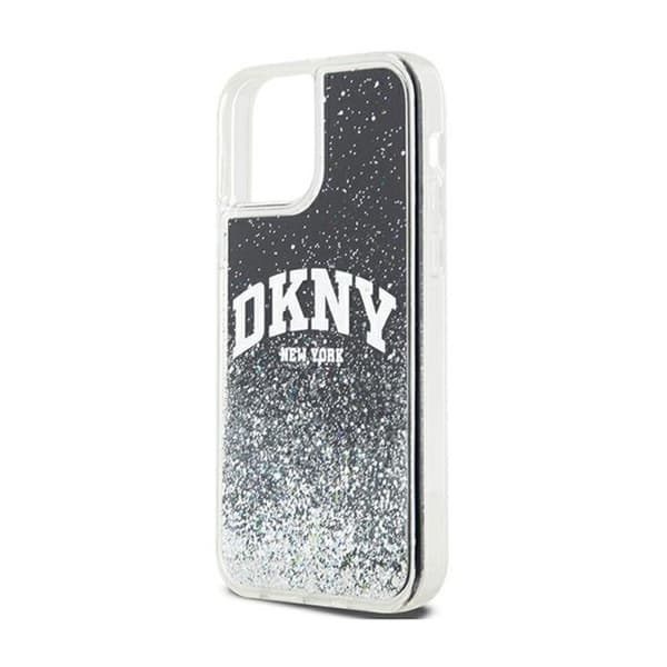 Smartphonefodral - DKNY - iPhone 12 / iPhone 12 Pro - Svart - Glitter - Mjuk