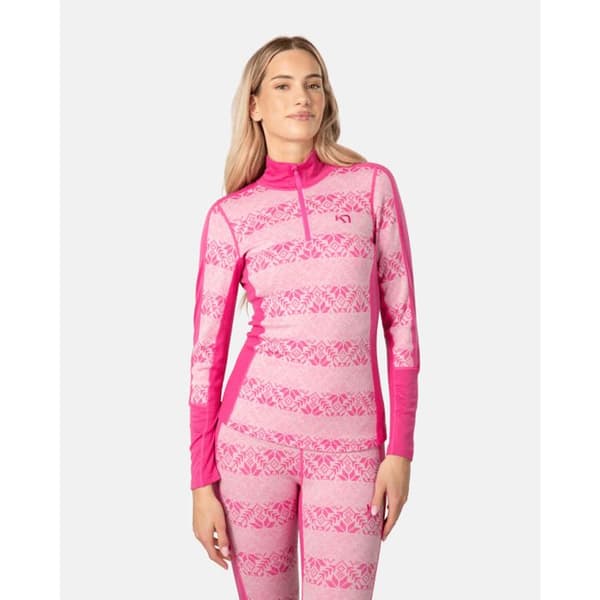 Undertröja 1/2 zip dam Kari Traa Anna