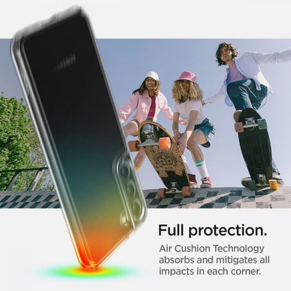 Coque - Spigen - Ultra Hybrid - Transparent - Silikon - Hård