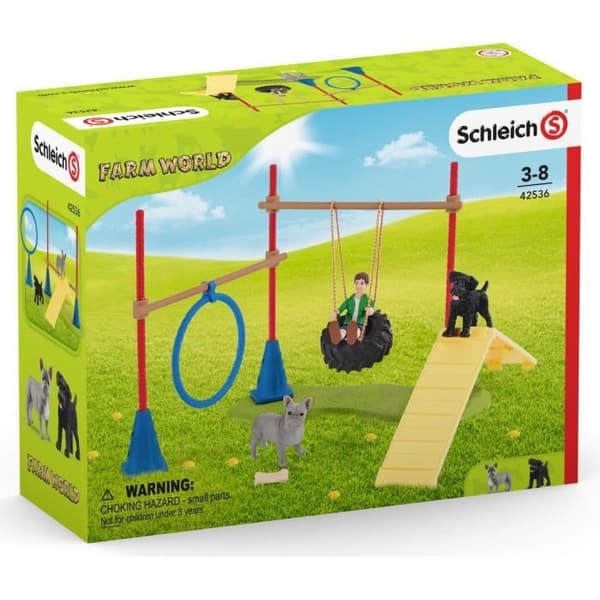 SCHLEICH Dog Entertainment Box - Farm World Range