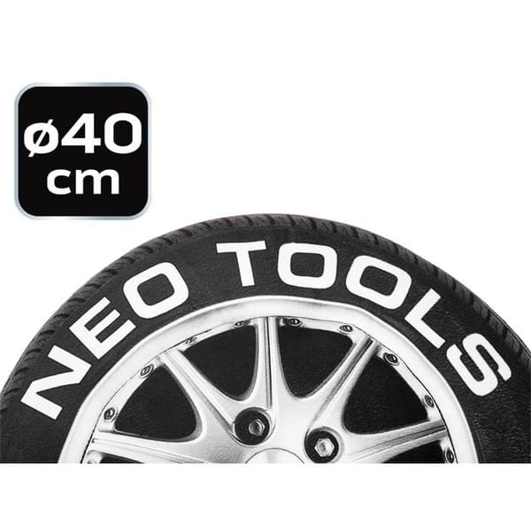 Cushion - NEO TOOLS - GD023 - Svart - Rund - 40 cm