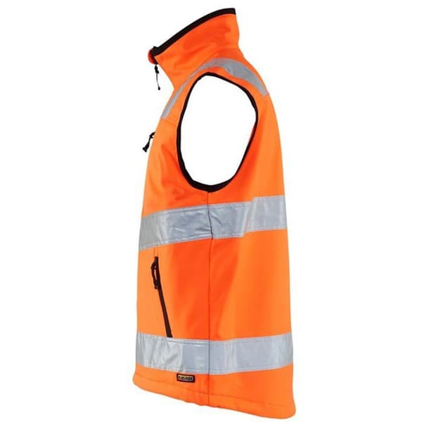 Högsynlig Softshell-väst Blaklader
