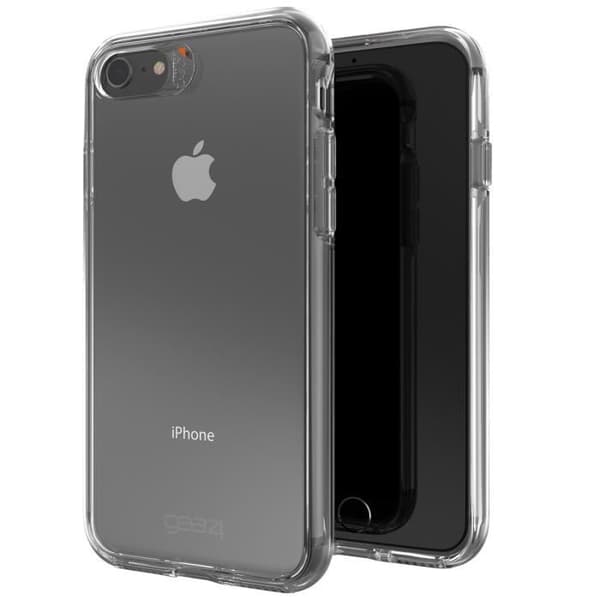 Coque - GEAR4 - Crystal Palace - Transparent - Stötresistent - iPhone SE/8/7/6(s)