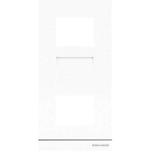 Framfront panel - Busch-Jaeger - 41383CF-W-03 - Rostfritt - Trådat - 1 skärm