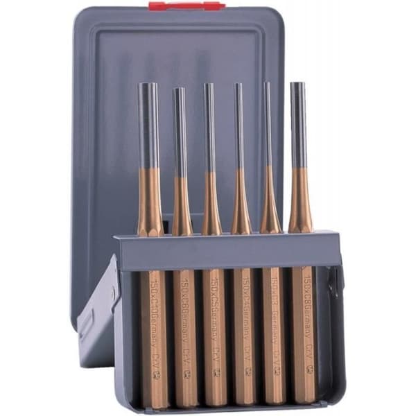 Pin chase set - RENNSTEIG - 6 delar - Kromvanadin