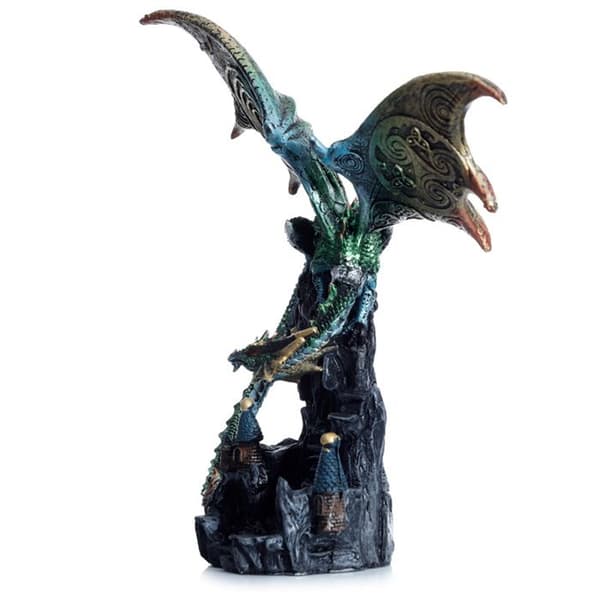 Figur Dragon Mörka Legender Vingar av Magi - Portvakt