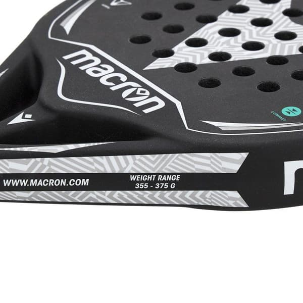 Macron Prime CC Tridens Stealth Pro padelracket - svart - TU