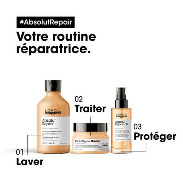 10-i-1 olja - L'Oréal Professionnel - Serie Expert - 90ml - Reparerande - Glans