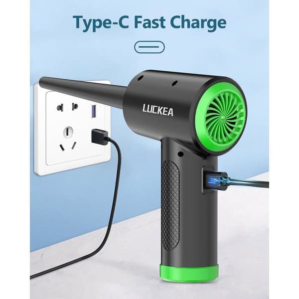Blåsare PC Blåsare PC Tryckluft 6000 mAh Elektrisk Dammsugare