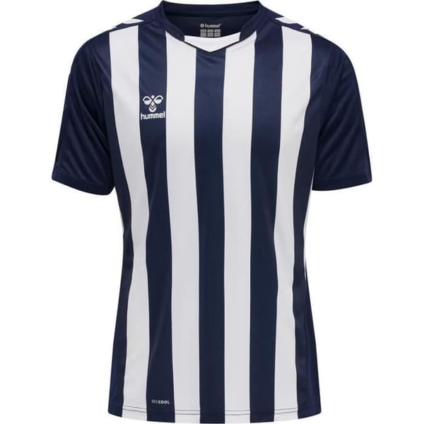 Hummel randig tröja - marin/vit - S