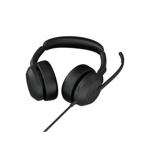 Hörlurar - JABRA - Evolve2 50 - Stereo - Aktiv brusreducering - USB C-A
