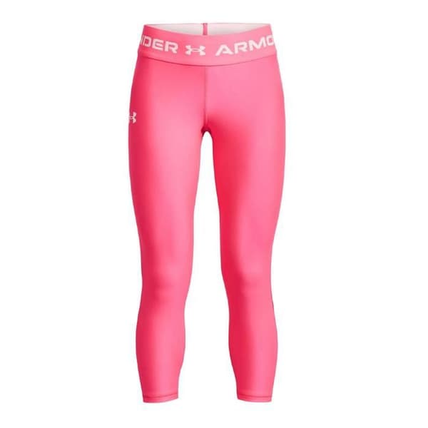 Under Armour Ankel Croppade Leggings Rosa Flicka