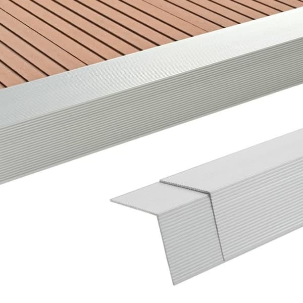 vidaXL Terrasshörna 5 st Aluminium 170 cm Silver