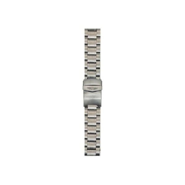 Klockarmband - Bobroff - BFS005 - Stål - Silver - Vikbar