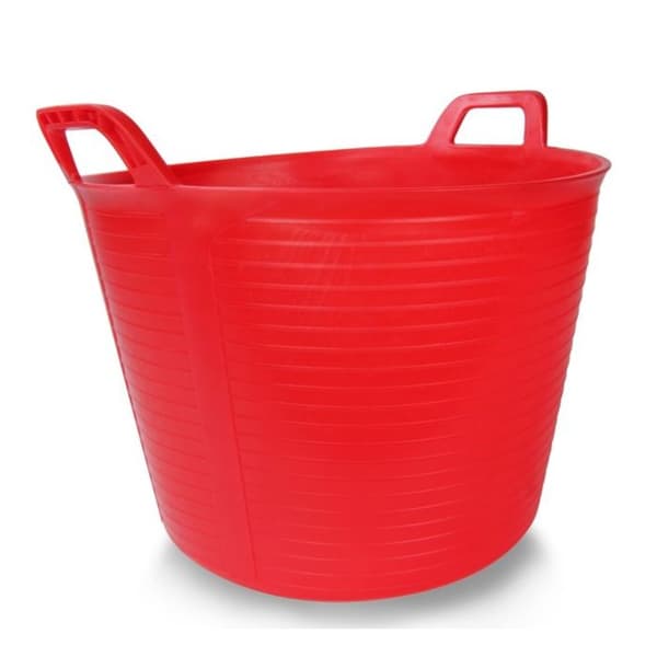 Plastikbuckets nr 3 - 40L - LIGHTBUCK - RÖD plastikkärl